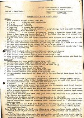 Surat Keputusan Gubernur Kepala Daerah Istimewa Aceh (Kode HGB/DN1976) bulan Januan s/d Desember ...