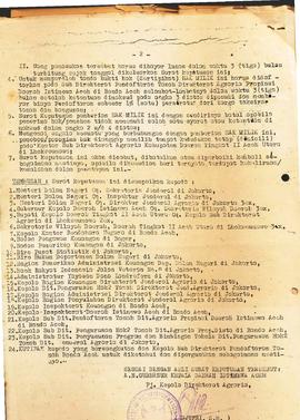 Surat Keputusan Gubernur Kepala Daerah Istimewa Aceh (Kode HGB/DN1976) bulan Januan s/d Desember ...