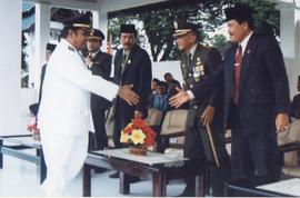 Upacara HUT RI ke 57 dilapangan Teuku Umar Meulaboh, tanggal; 17 Agustus 2004 (67)