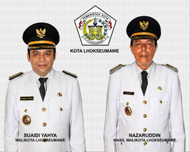 Khazanah Foto Walikota/Wakil Walikota Lhokseumawe Periode 2012-2017