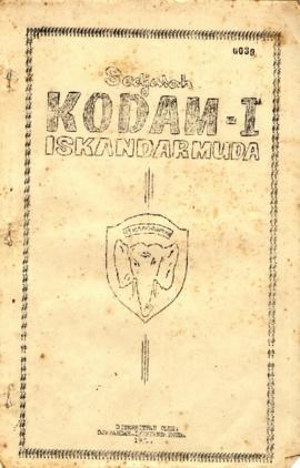 AC08-232 - Sejarah Kodam-I Iskandar Muda Diterbitkan Oleh Djarahdam-I Iskandar Muda (404/77) 1